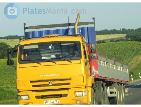 в038ас126, KamAZ 6511