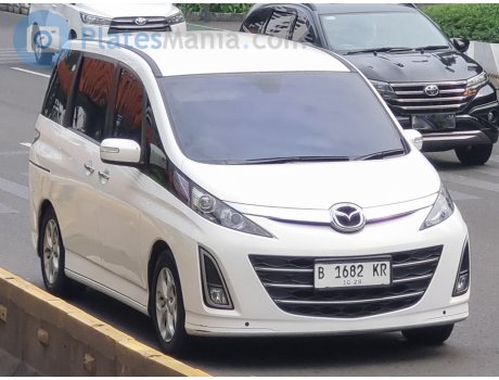 B 1682 KR, Mazda Biante