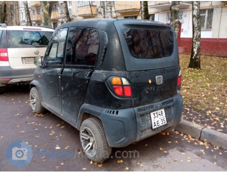 3348 ае 35, Bajaj Qute