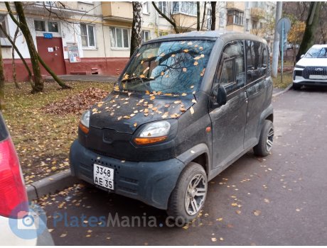 3348 ае 35, Bajaj Qute