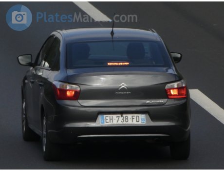 EH-738-FD, Citroёn C-Elysée