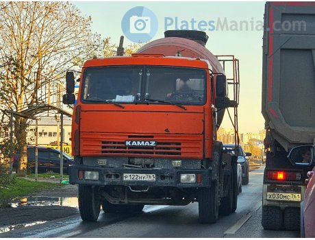р122ну761, KamAZ 5322