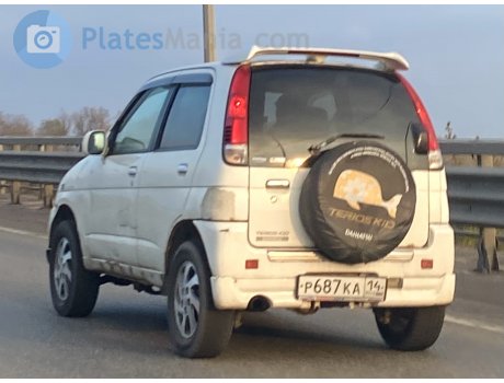 р687ка14, Daihatsu Terios Kid