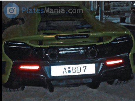 A BD 7, McLaren 675LT