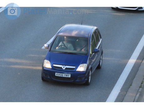 KV06 YMY, Vauxhall Meriva