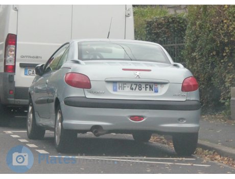 HF-478-FN, Peugeot 206