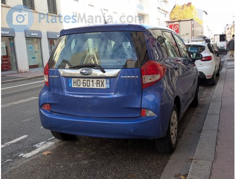 HD-601-RX, Subaru Trezia