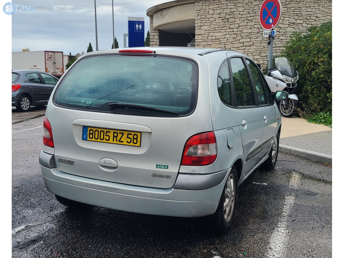 8005 RZ 58, Renault Scénic 1st gen (J64), facelift, 1999–2003 (–2010 for LATAM-market)