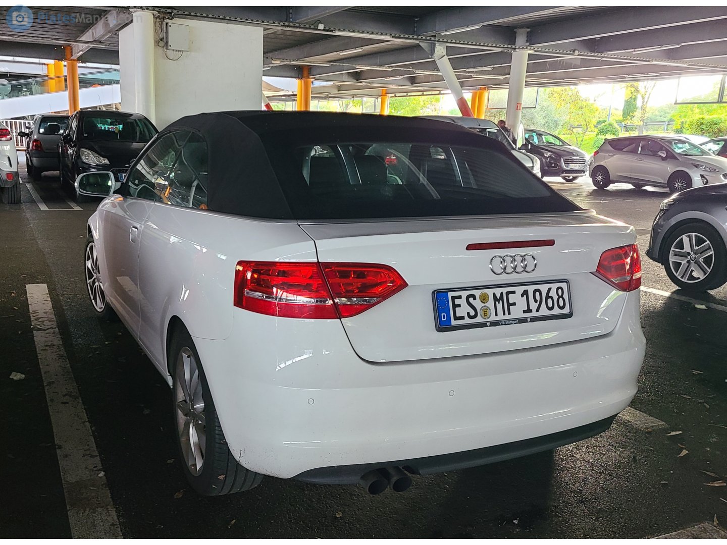 ES MF 1968, Audi A3 2nd gen Cabriolet (8P7), 2008–2012