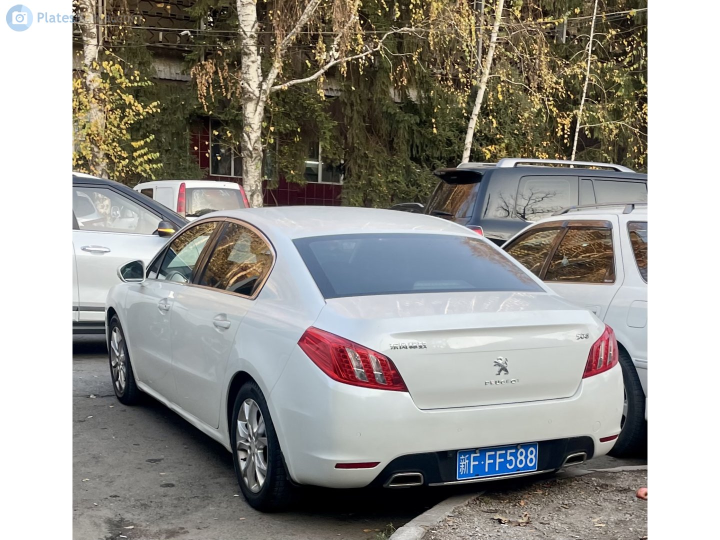 新F·FF588, Peugeot 508 1st gen Sedan (W23), 2010–2014