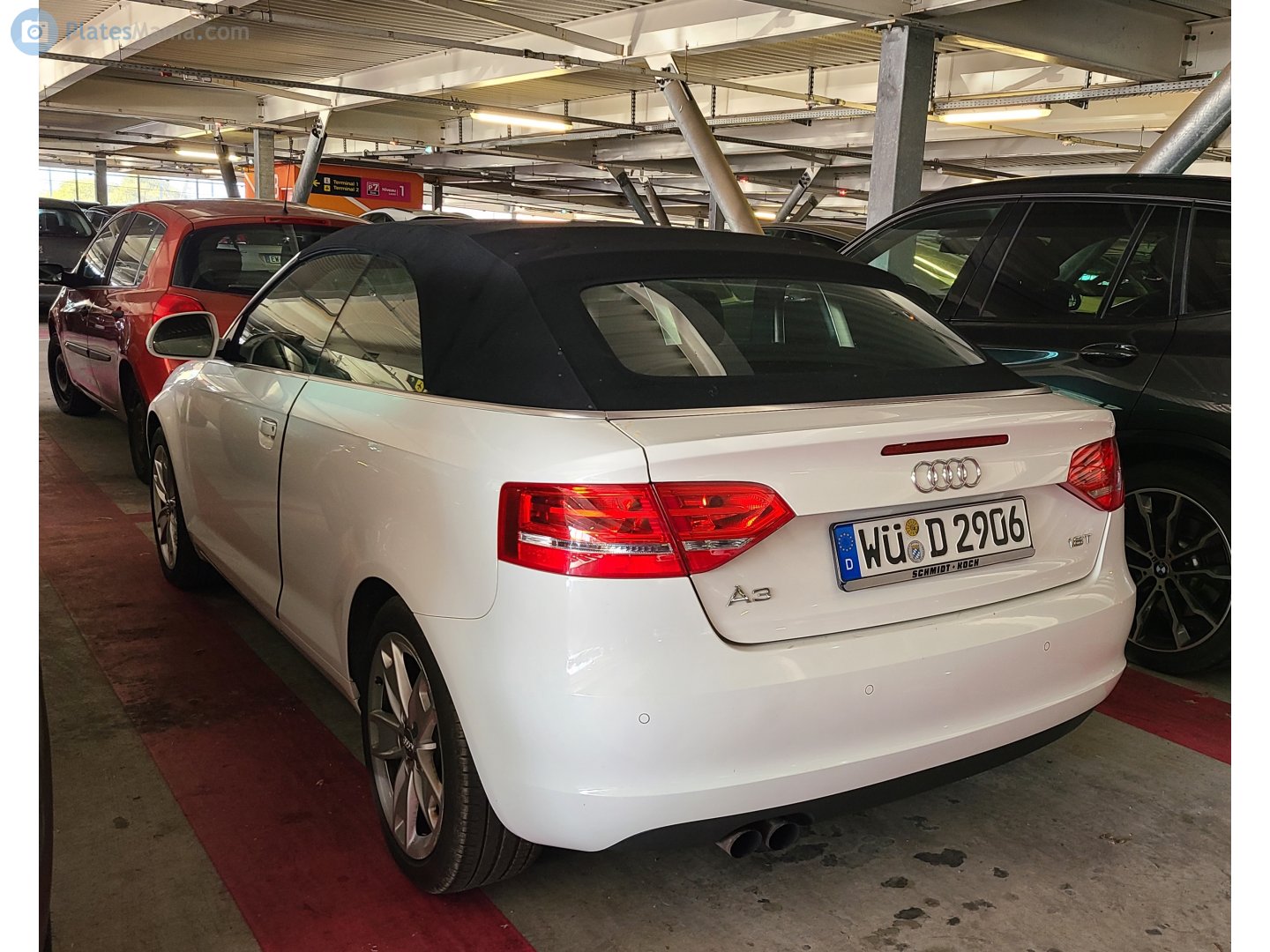 WÜ D 2906, Audi A3 2nd gen Cabriolet (8P7), 2008–2012
