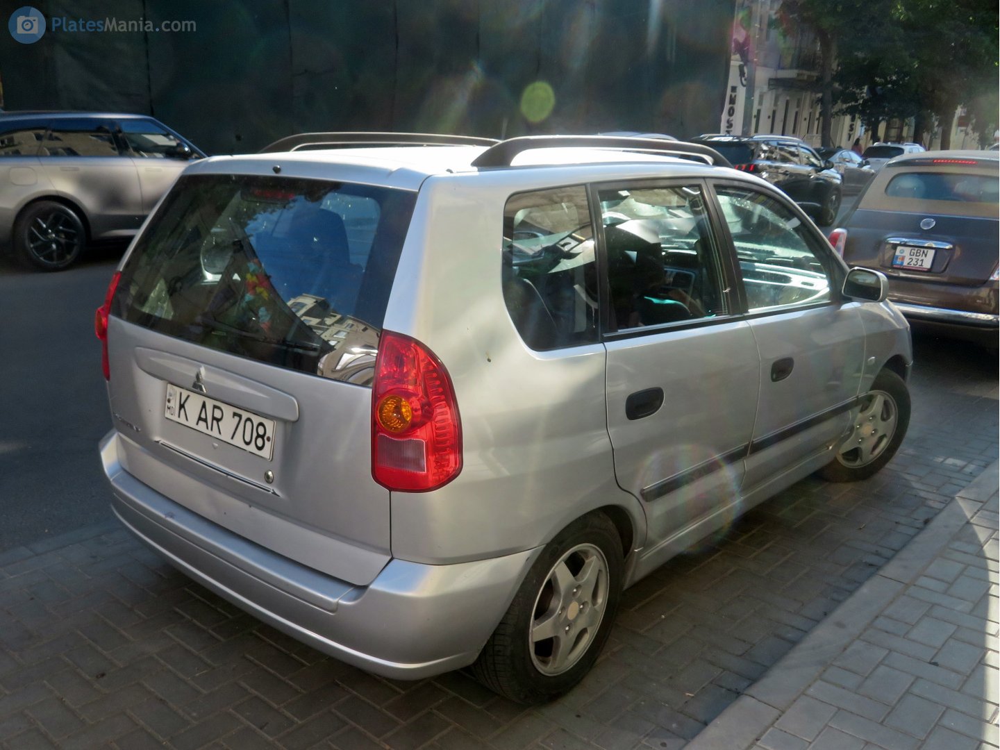 K AR 708, Mitsubishi Space Star 1st gen (DG), facelift, 2002–2005