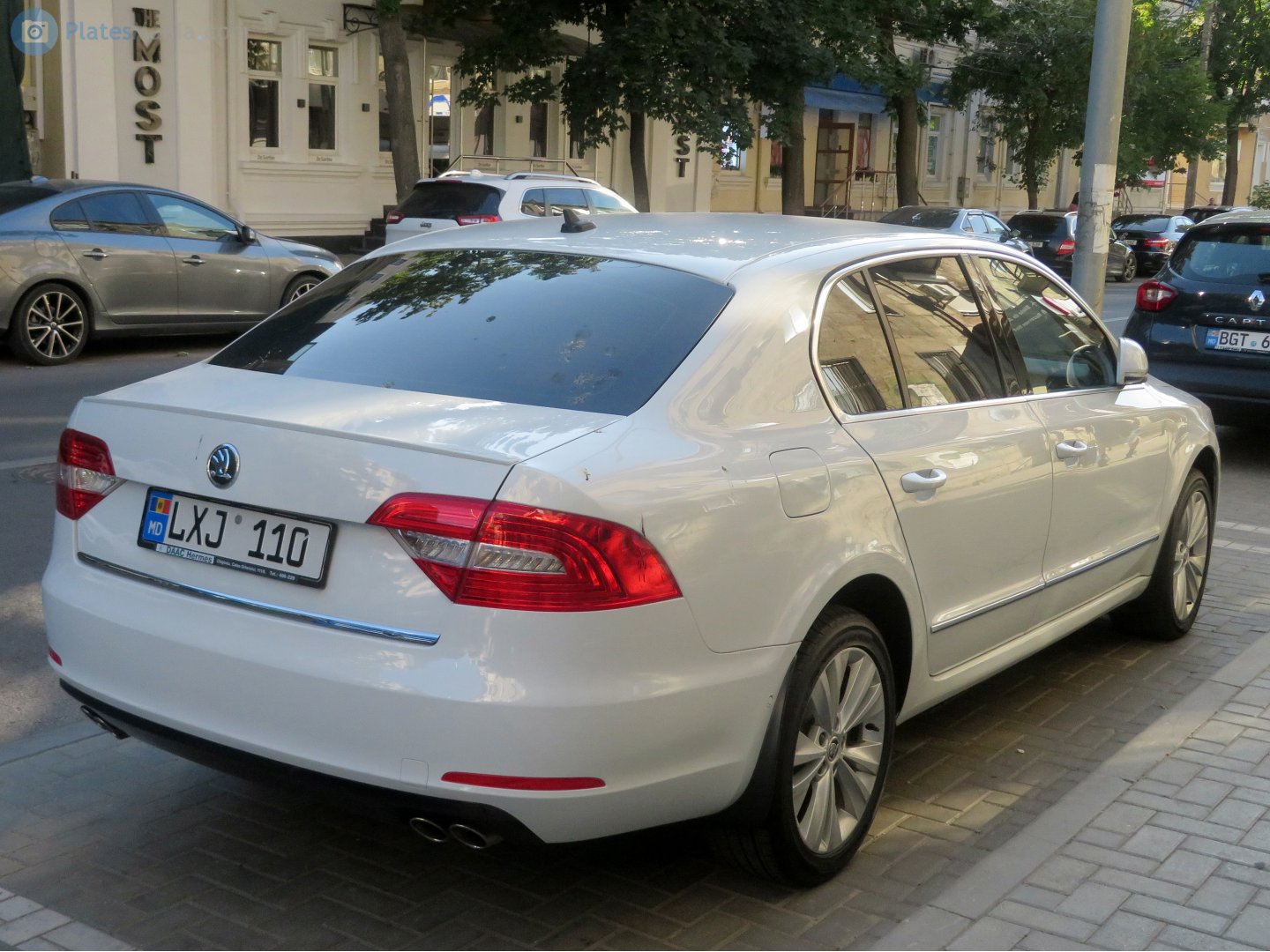 LXJ 110, Skoda Superb 2nd gen Sedan/Liftback (B6/3T4), facelift, 2013–2015
