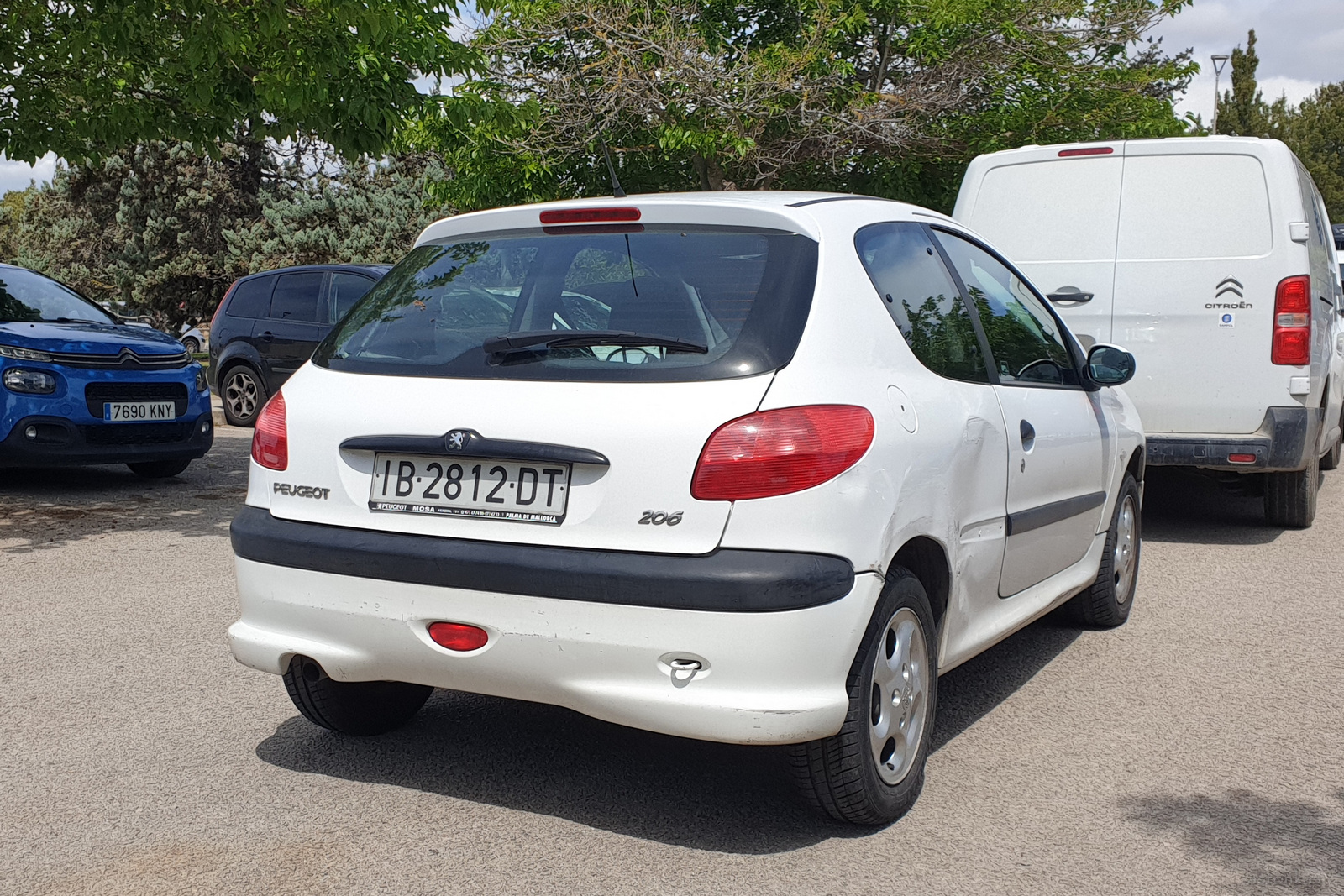 IB 2812 DT, Peugeot 206 1st gen 3-door Hatch (T10), 1998–2009