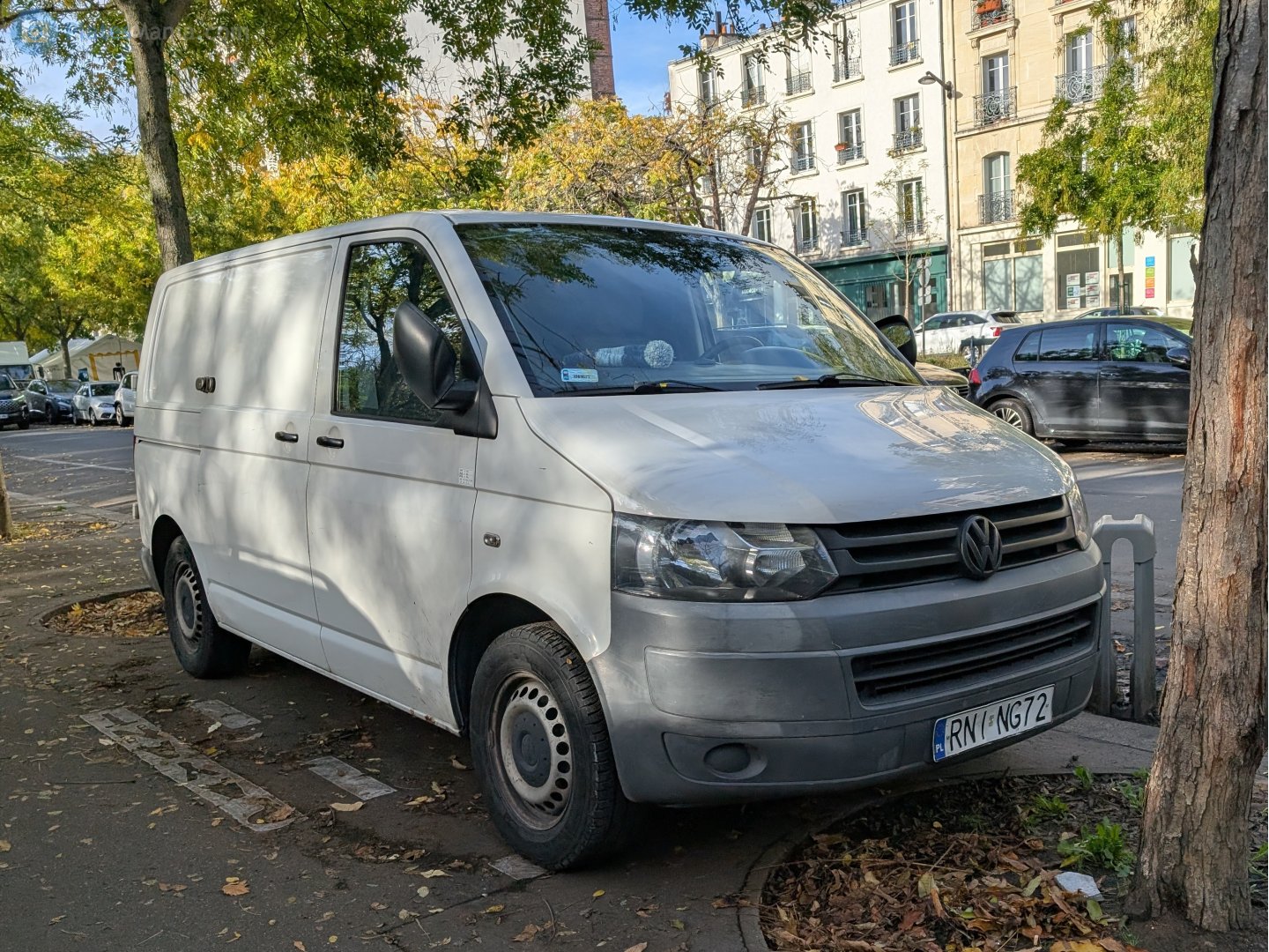 RNI NG72, Volkswagen Transporter 5th gen Van (T5) (7E/7H), facelift, 2009–2015