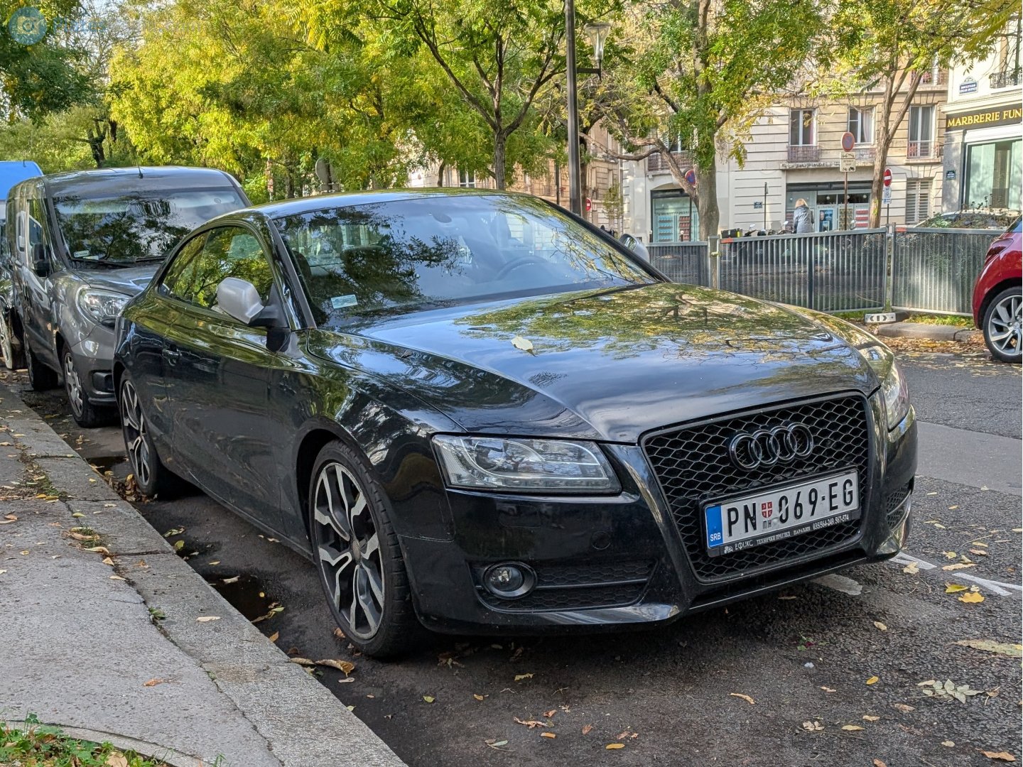 PN 069-EG, Audi A5 1st gen Coupé (B8/8T3), 2007–2011