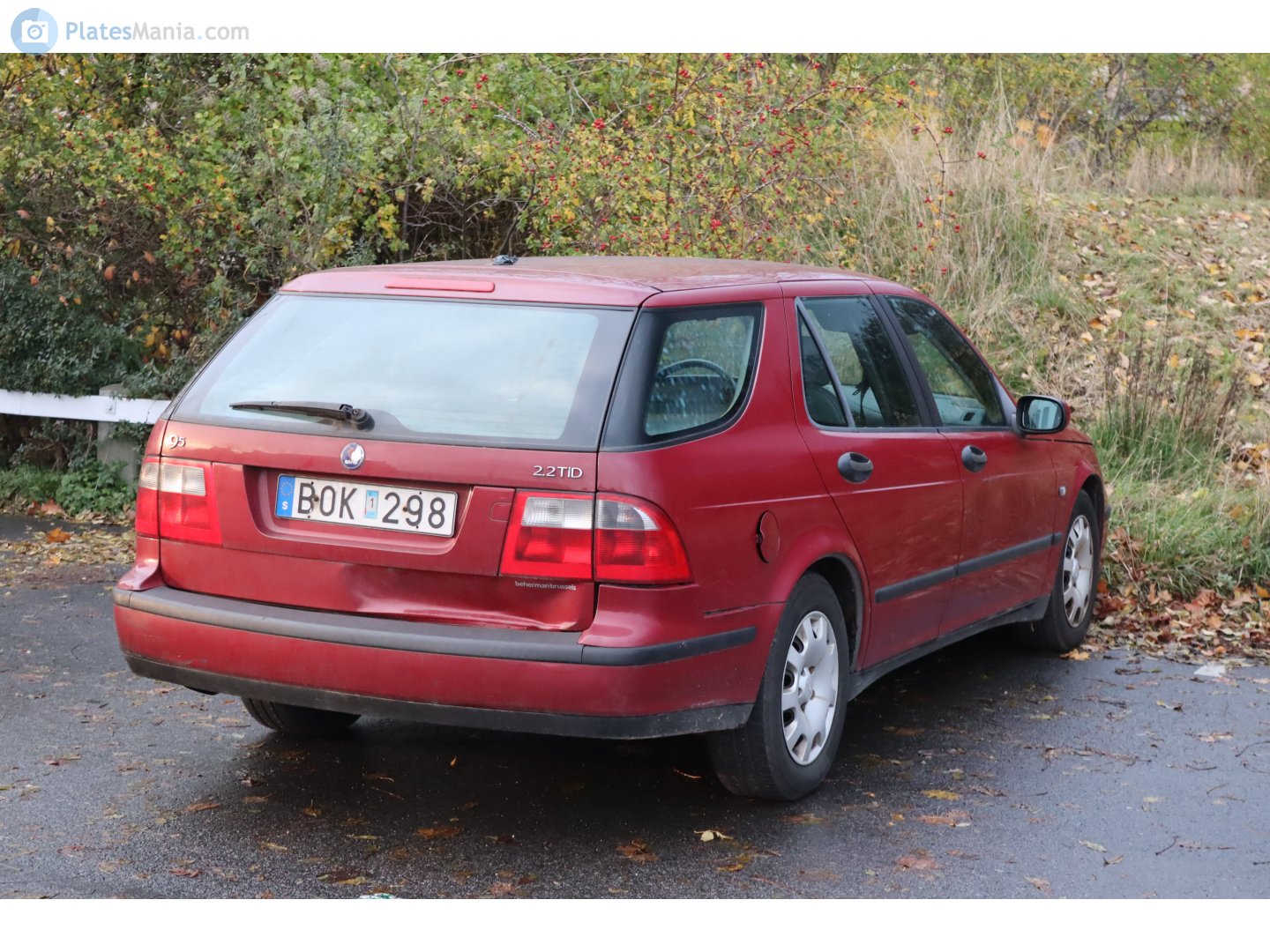 BOK 298, SAAB 9-5 1st gen SportCombi Wagon (YS3E), 1st facelift, 2002–2005