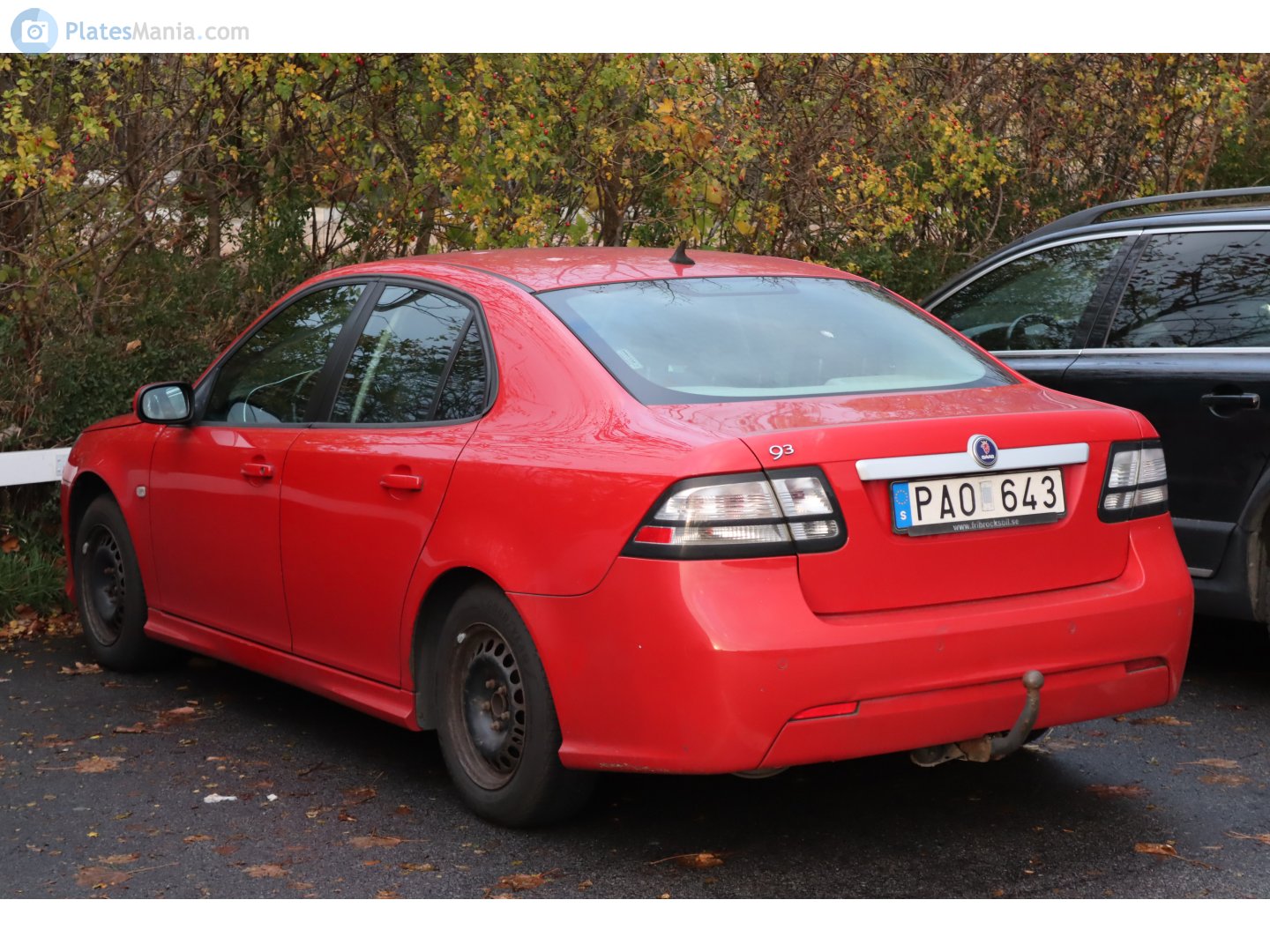 PAO 643, SAAB 9-3 2nd gen Sedan (YS3F), facelift, 2007–2014