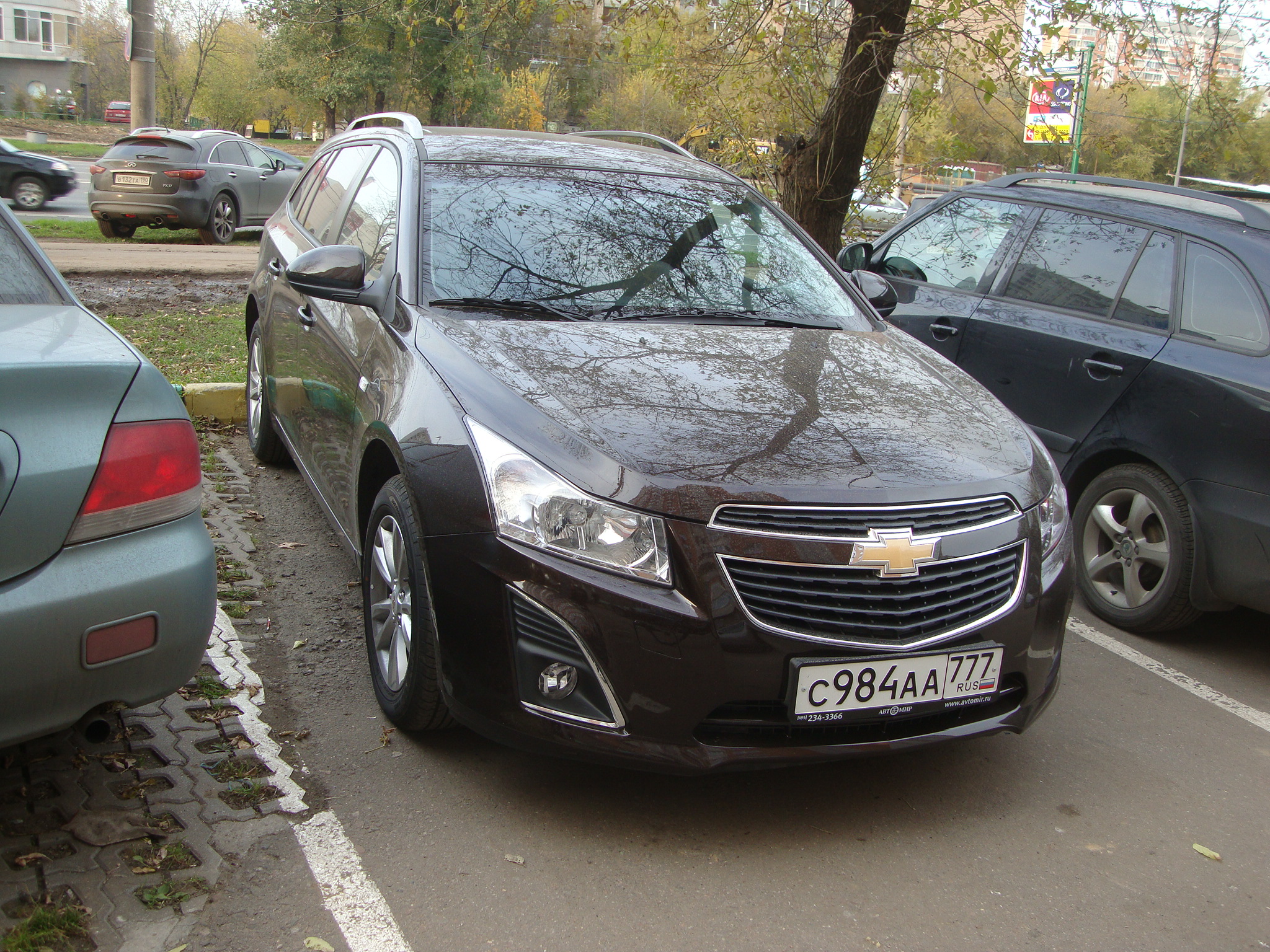 с 984 аа 777, Chevrolet Cruze 1st gen Wagon (J300), 2012–2016