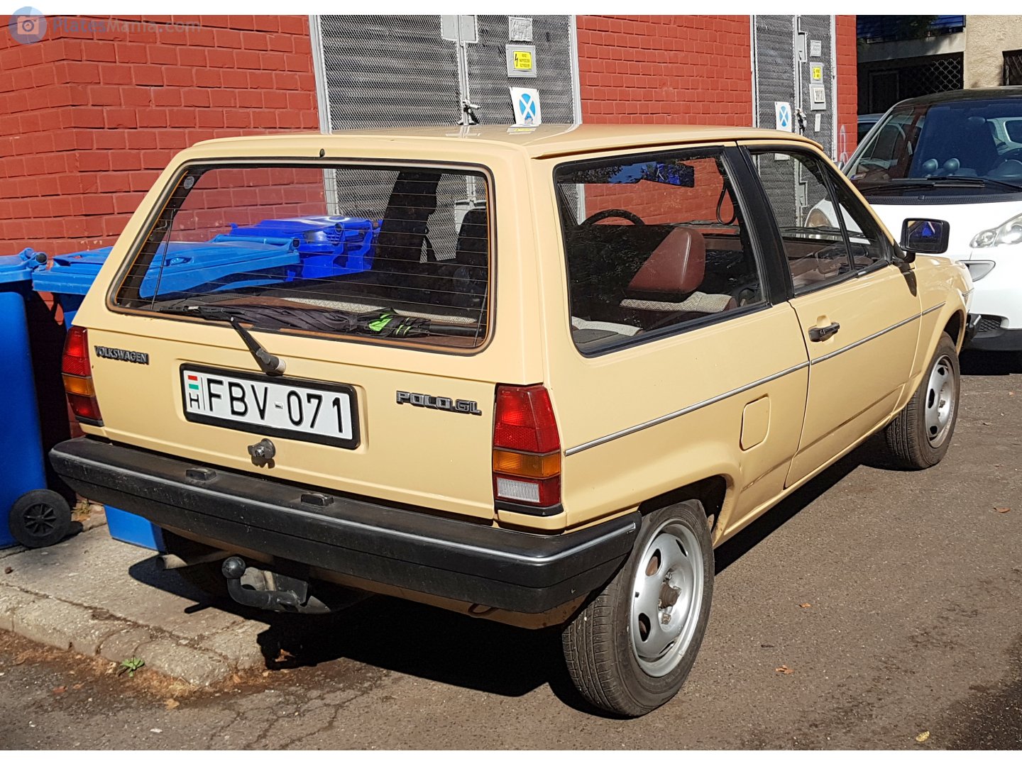 FBV-071, Volkswagen Polo 2nd gen Wagon (86C), 1981–1990