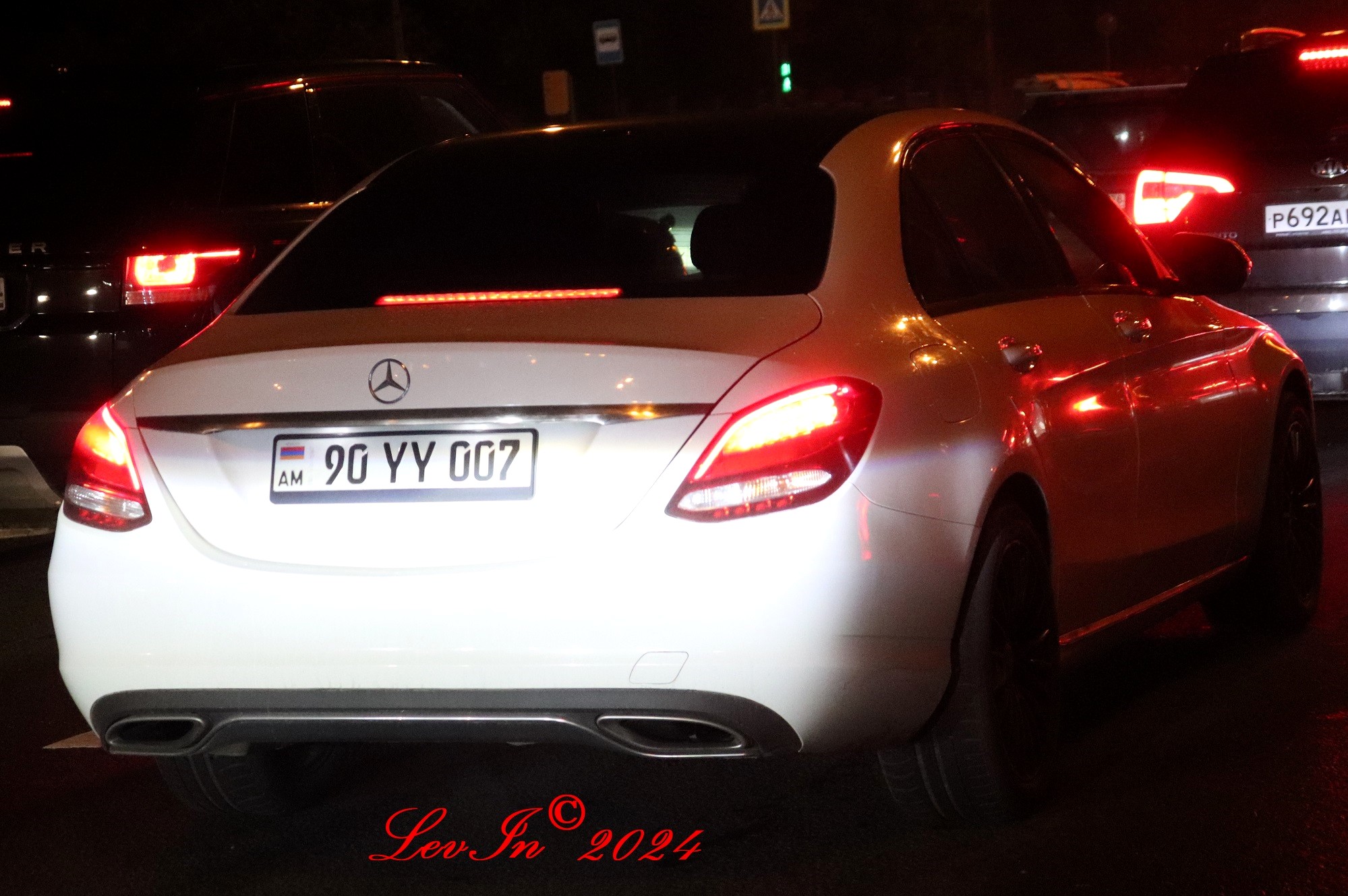 90 YY 007, Mercedes-Benz C-Klasse 4th gen Sedan (W205), 2014–2021