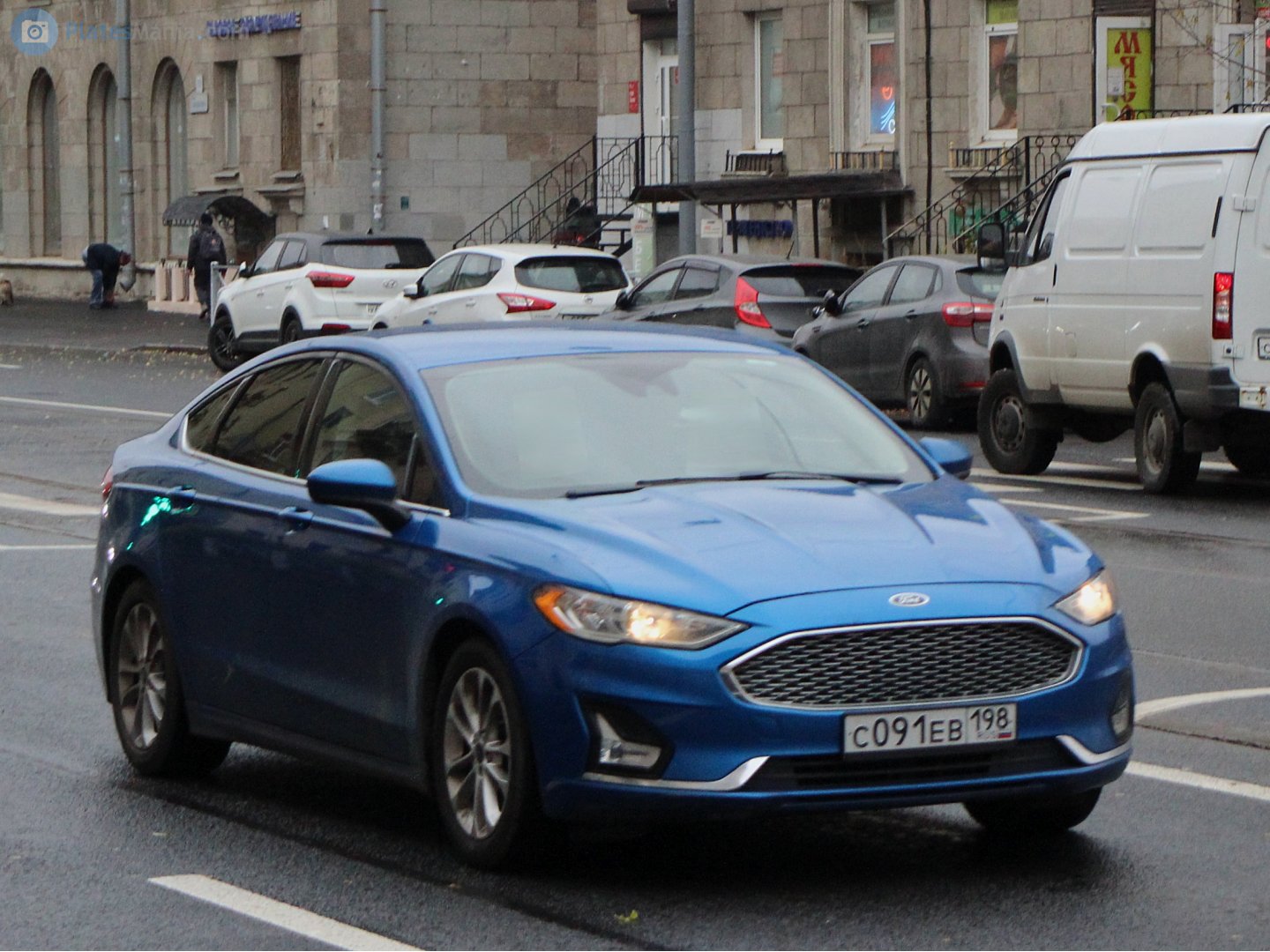 с 091 ев 198, Ford Fusion 2nd gen (CD391), facelift, 2016–2020