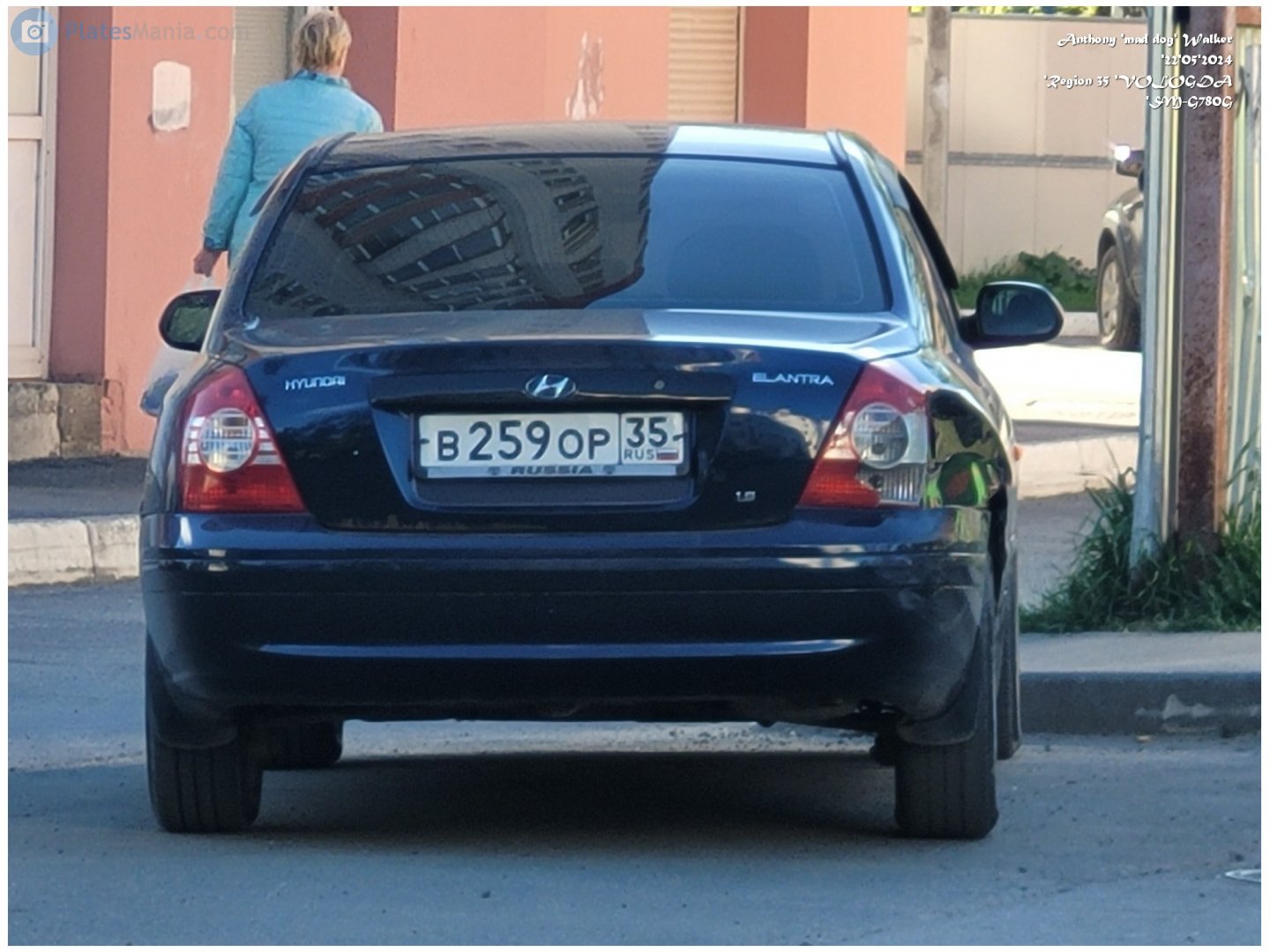 в 259 ор 35, Hyundai Elantra 3rd gen Sedan (XD), 2000–2010
