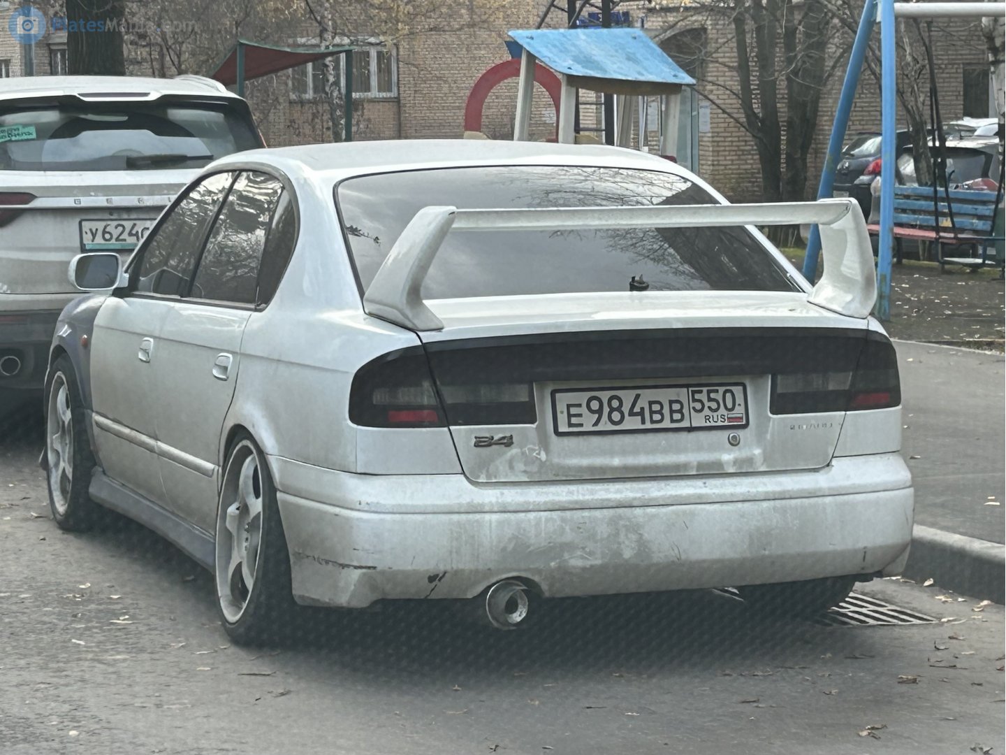 е 984 вв 550, Subaru Legacy 3rd gen Sedan (B4) (BE), 1998–2003