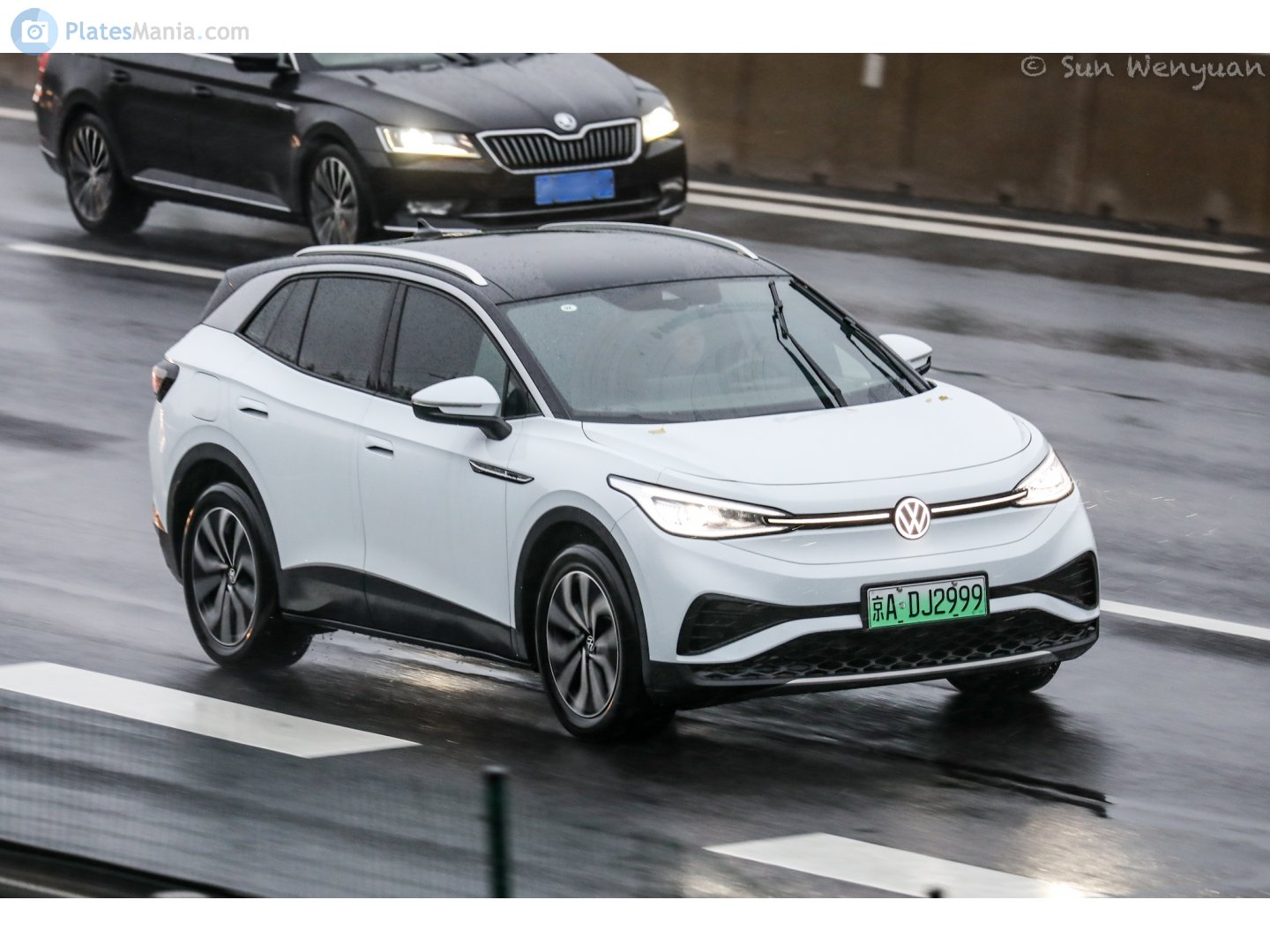 京A·DJ2999, Volkswagen ID.4 1st gen X (E21; CN-market), 2020–