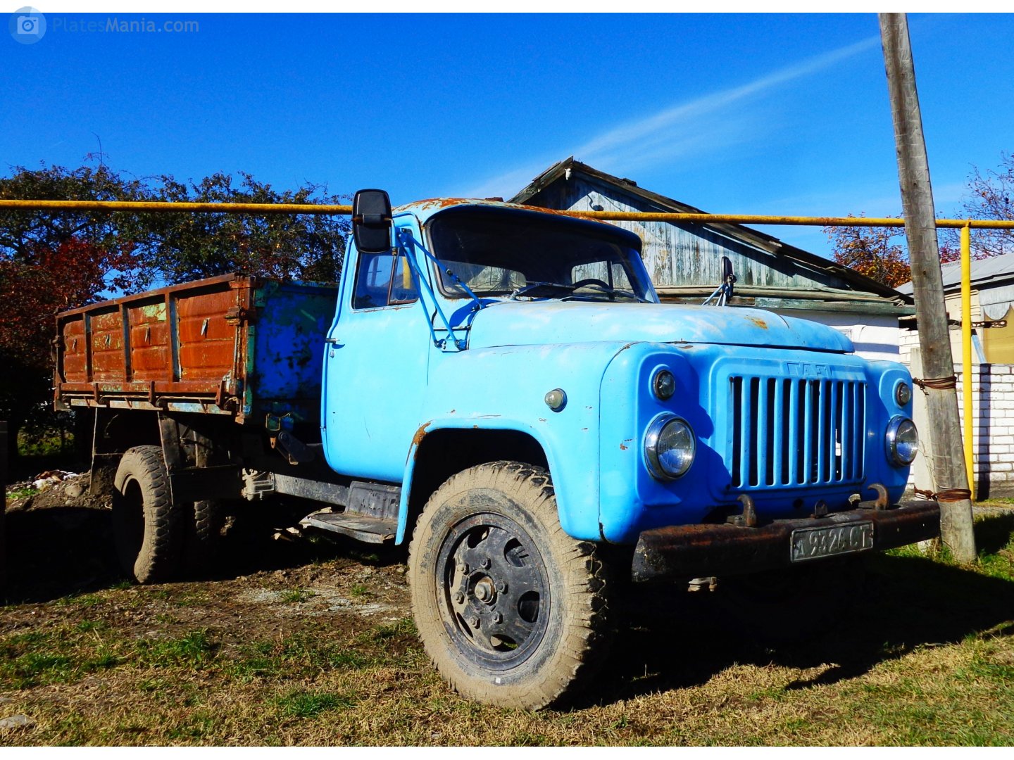д 9326 СТ, GAZ 52/53 САЗ-53Б, 1966–1984