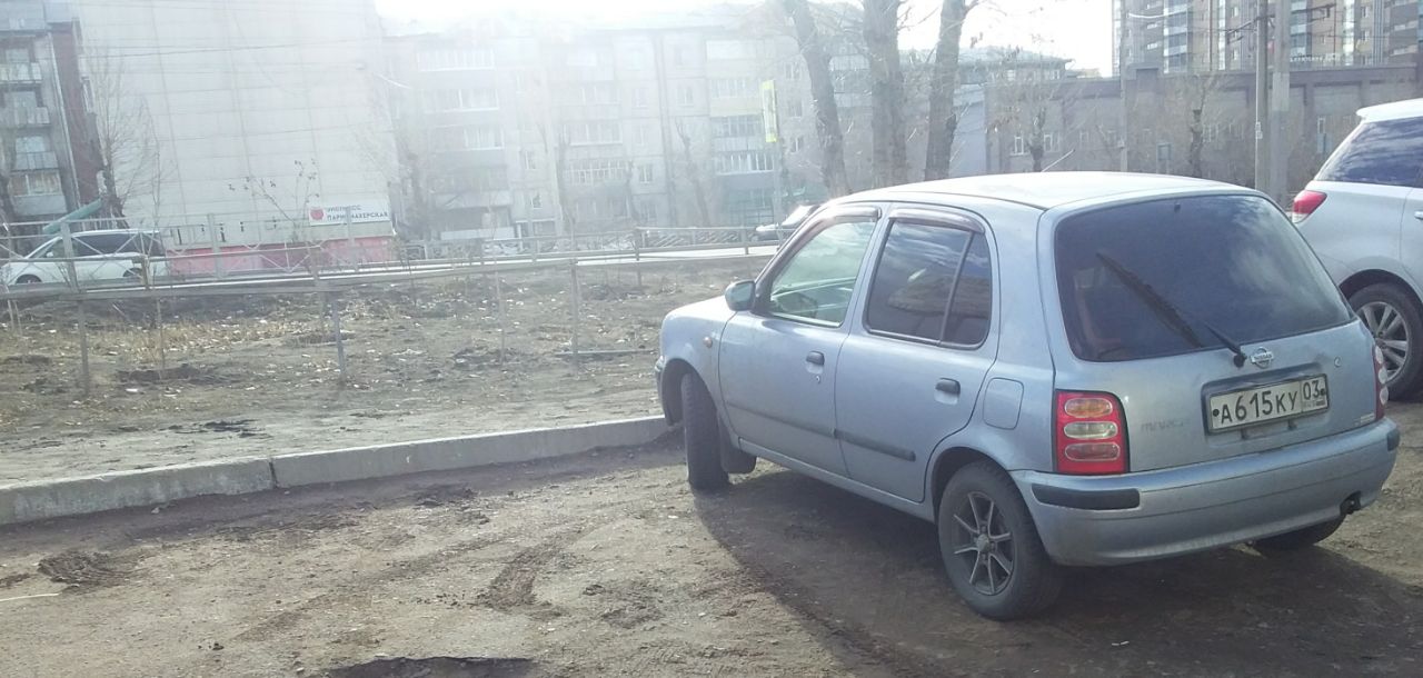 а 615 ку 03, Nissan March 2nd gen 5-door Hatch (K11), 1992–2002