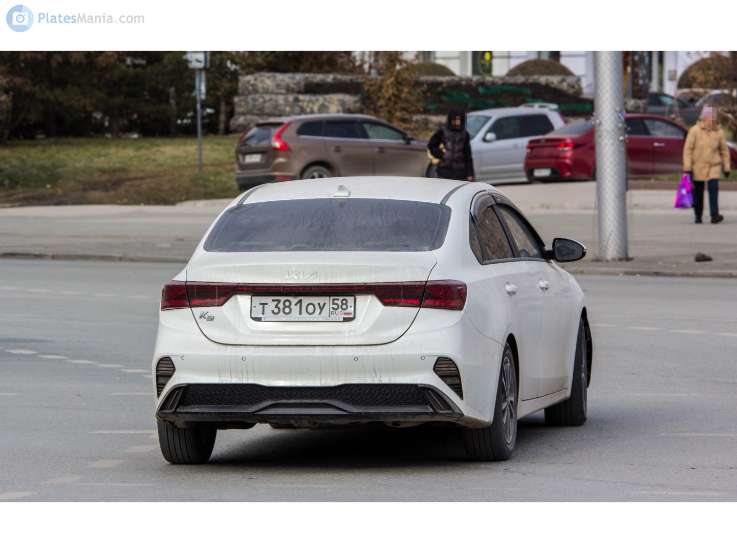 т 381 оу 58, Kia K3 2nd gen Sedan (BD; KR-market), 2nd facelift, 2021–