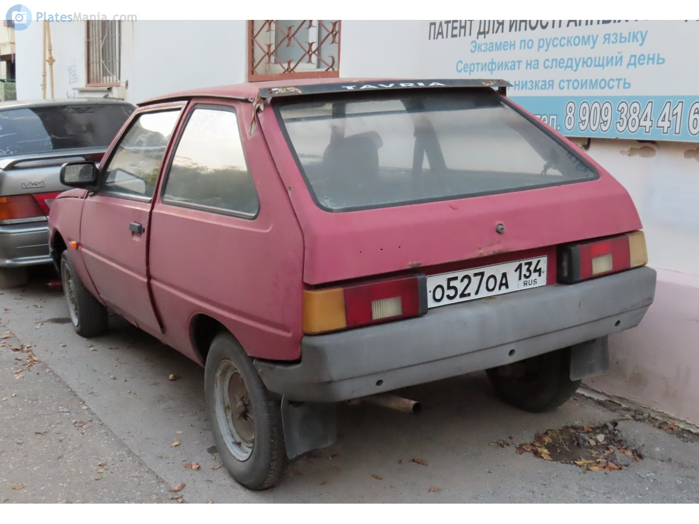 о 527 оа 134, ZAZ 1102 1102 Таврия (Tavria) Hatch, 1987–2007