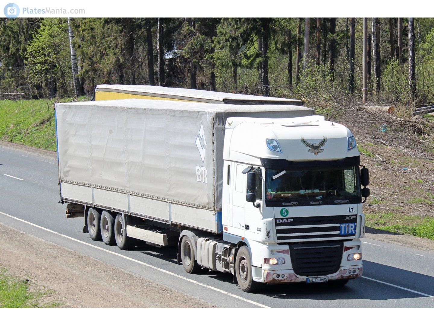 EEP 595, DAF XF 3rd gen (XF105), 2006–2020