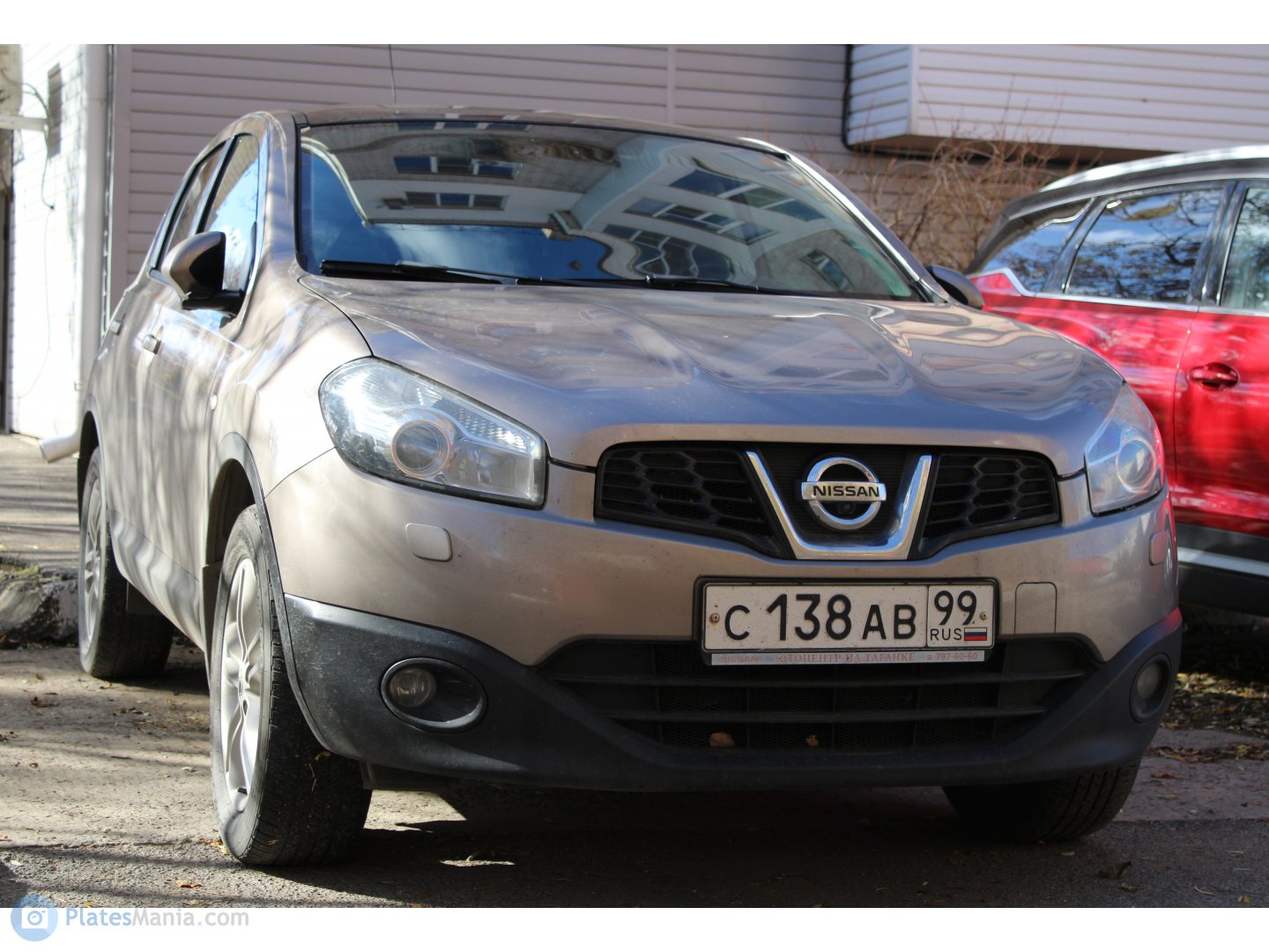 с 138 ав 99, Nissan Qashqai 1st gen (J10), facelift, 2009–2014