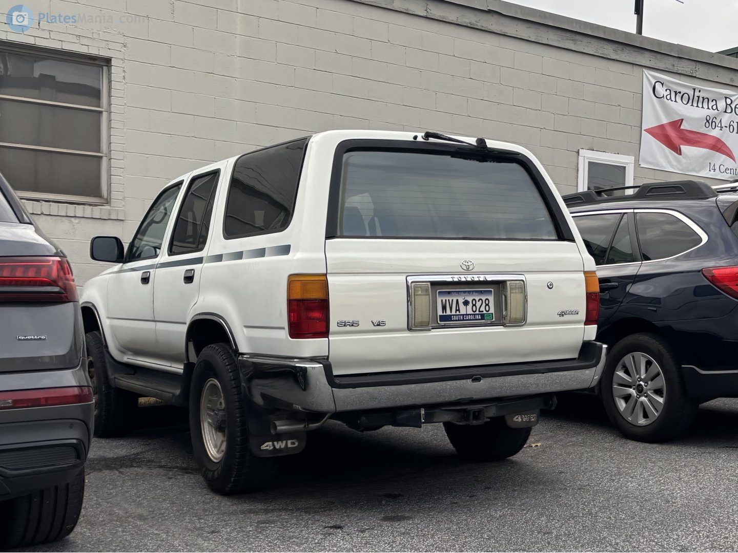 WVA 828, Toyota 4Runner 2nd gen 5-door SUV (N120/N130), 1989–1995