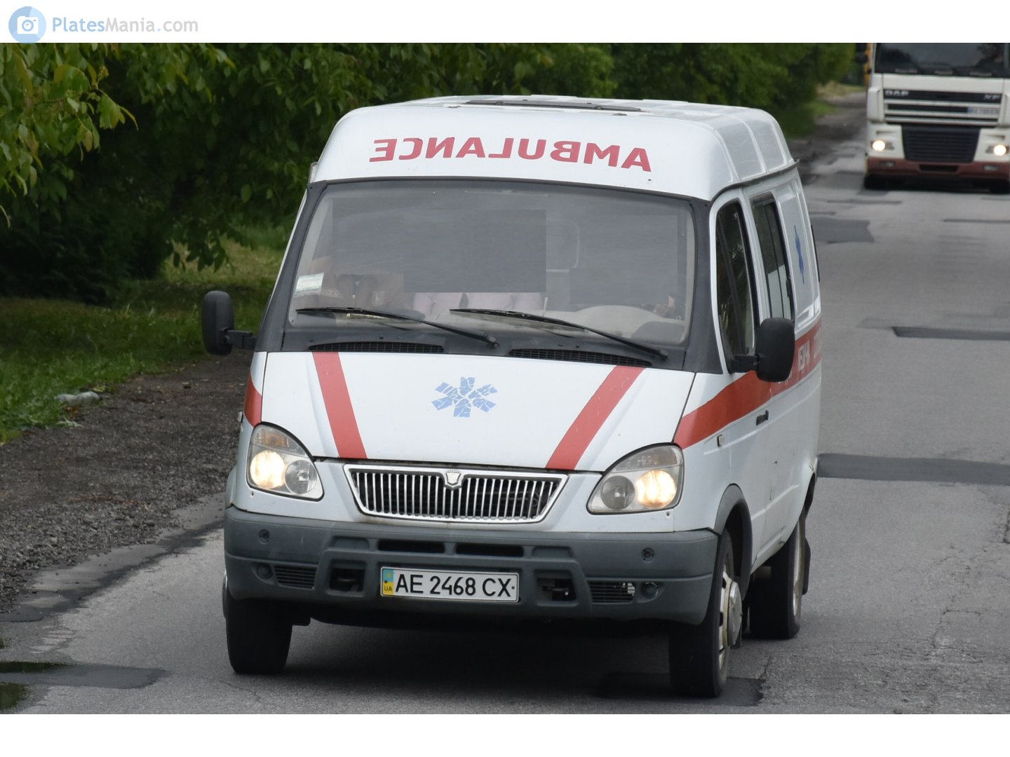 AE 2468 CX, GAZ 3221 ГАЗель 3221(4) Ambulance, facelift, 2003–