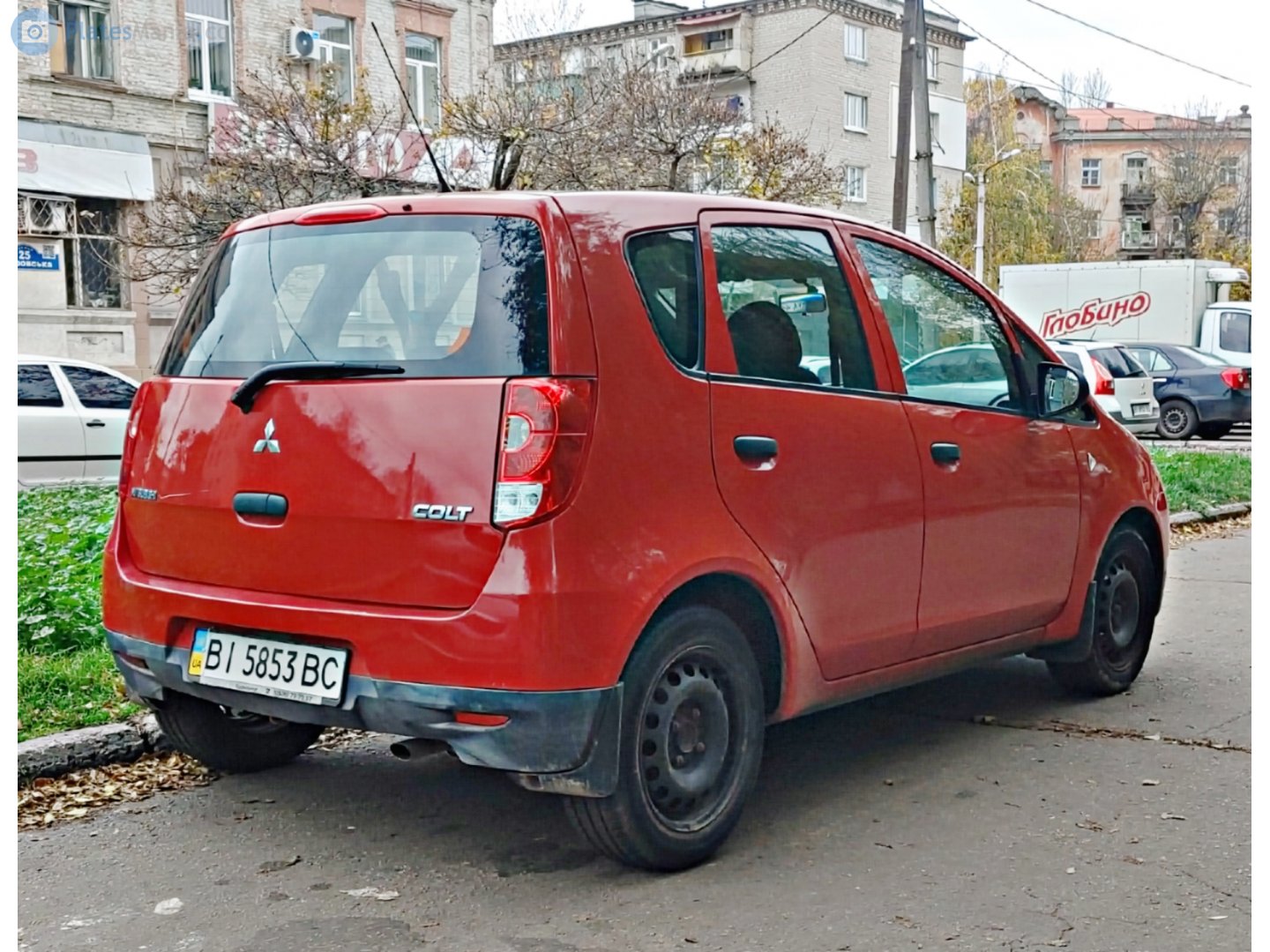 BI 5853 BC, Mitsubishi Colt 8th gen 5-door Hatch (Z30), facelift, 2008–2012