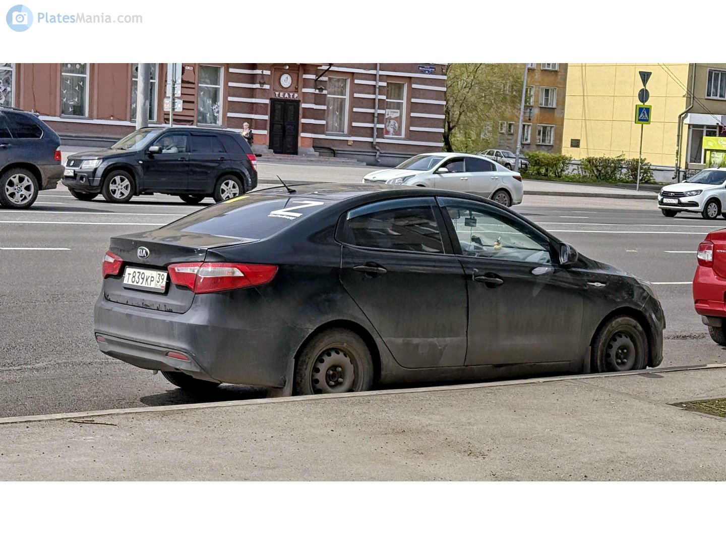 т 839 кр 39, Kia Rio 3rd gen Sedan (UB; Global-market), 2011–2017