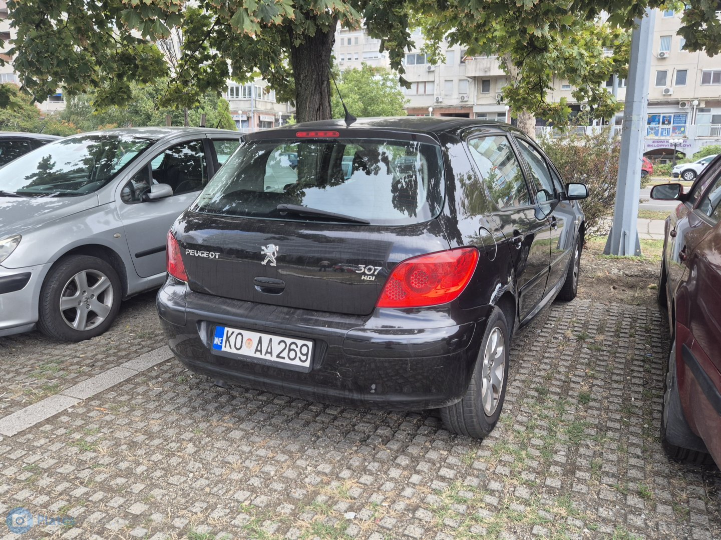 KO AA269, Peugeot 307 1st gen 5-door Hatch (T5/T6), 2001–2008 (–2011 for LATAM- and –2014 for CN-market)