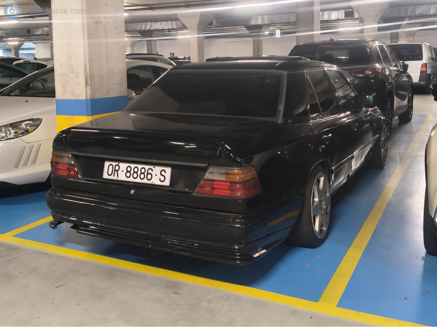 OR 8886 S, Mercedes-Benz E-Klasse 1st gen Sedan (W124), 1984­–1995