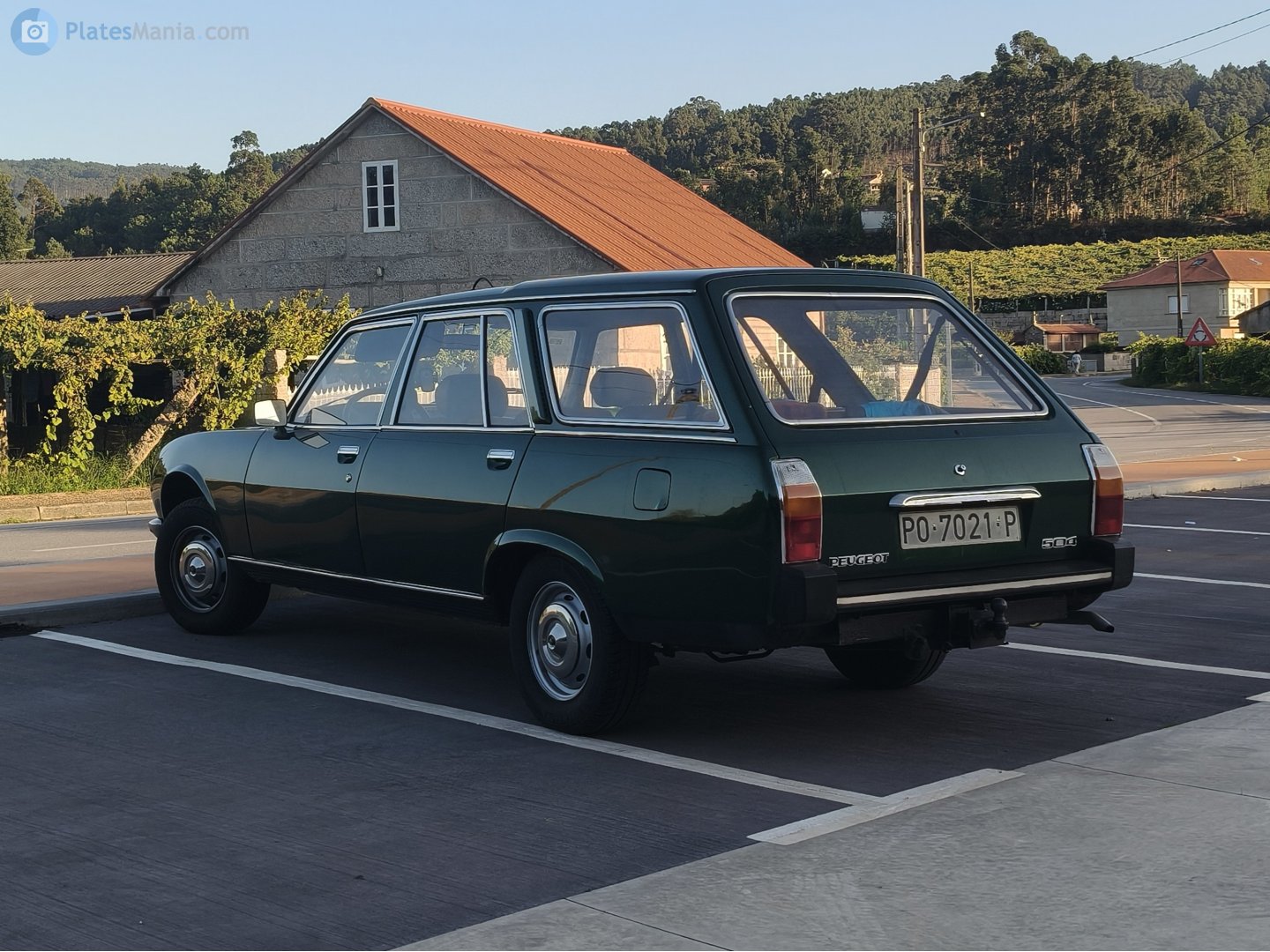 PO 7021 P, Peugeot 504 1st gen Break (E), 1970–1983 (–1999 for LATAM-market, –2006 for African-market)
