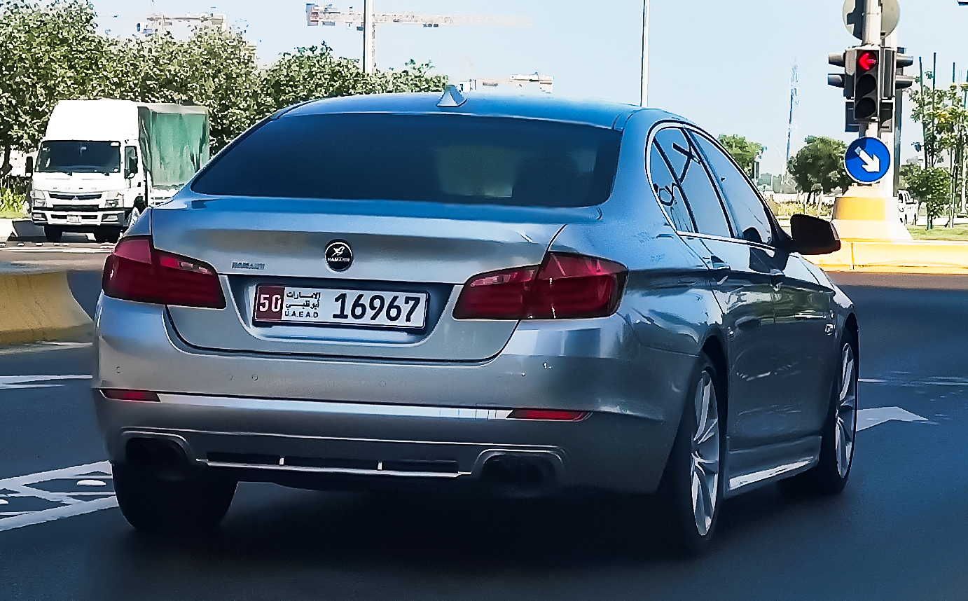 50 16967, BMW 5 Series 6th gen Sedan (F10/F18), 2010–2017