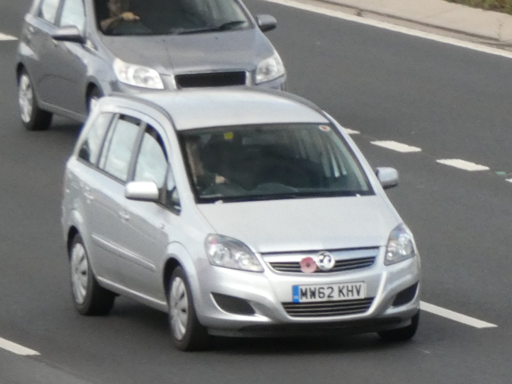 MW62KHV, Vauxhall Zafira 2nd gen (B; A05), 2005–2014