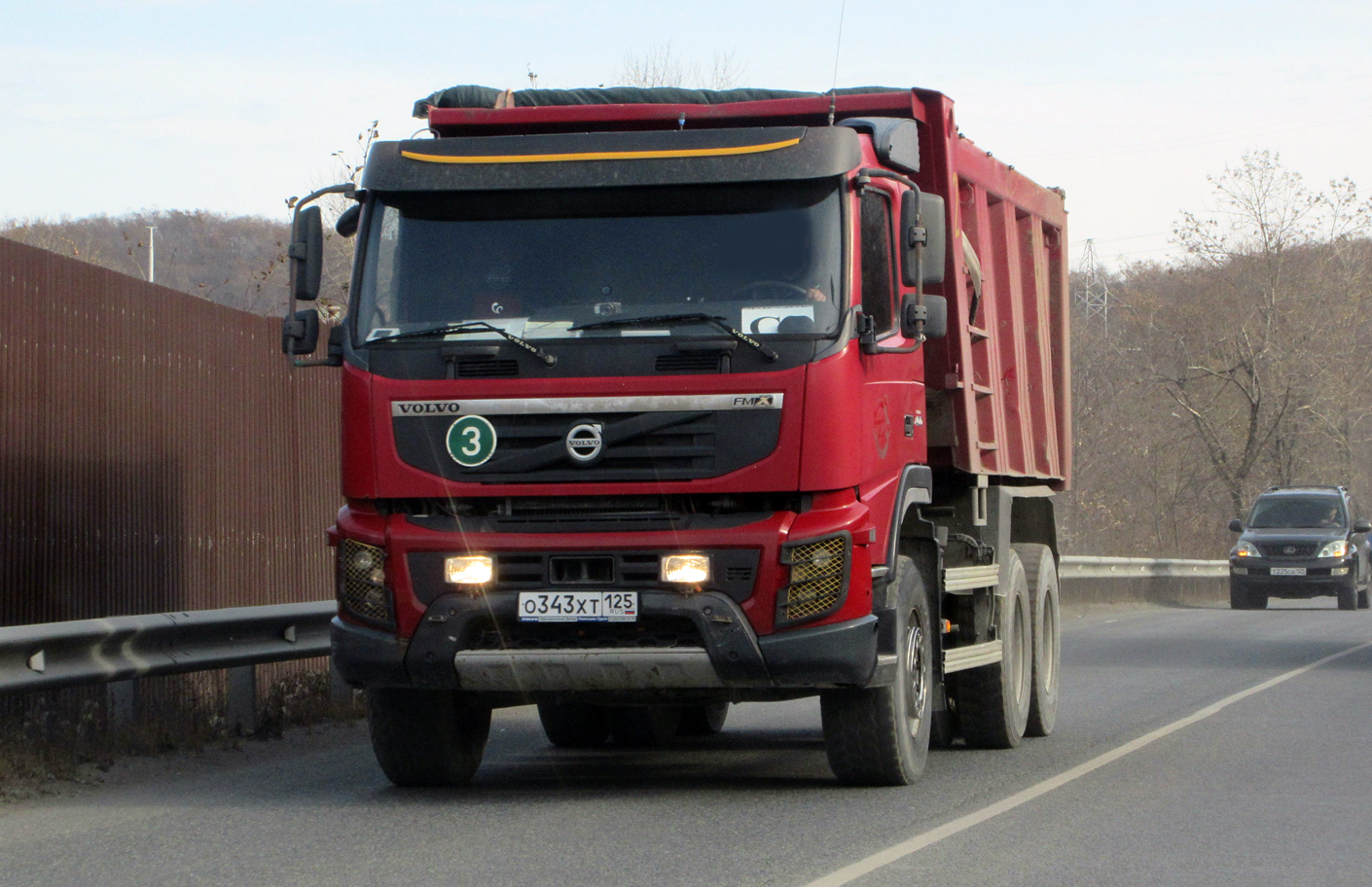 о 343 хт 125, Volvo FM 2nd gen FMX, facelift, 2010–2013