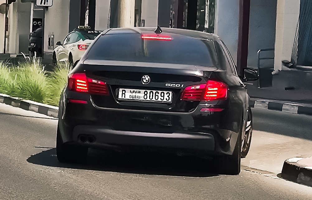 R 80693, BMW 5 Series 6th gen Sedan (F10/F18), 2010–2017