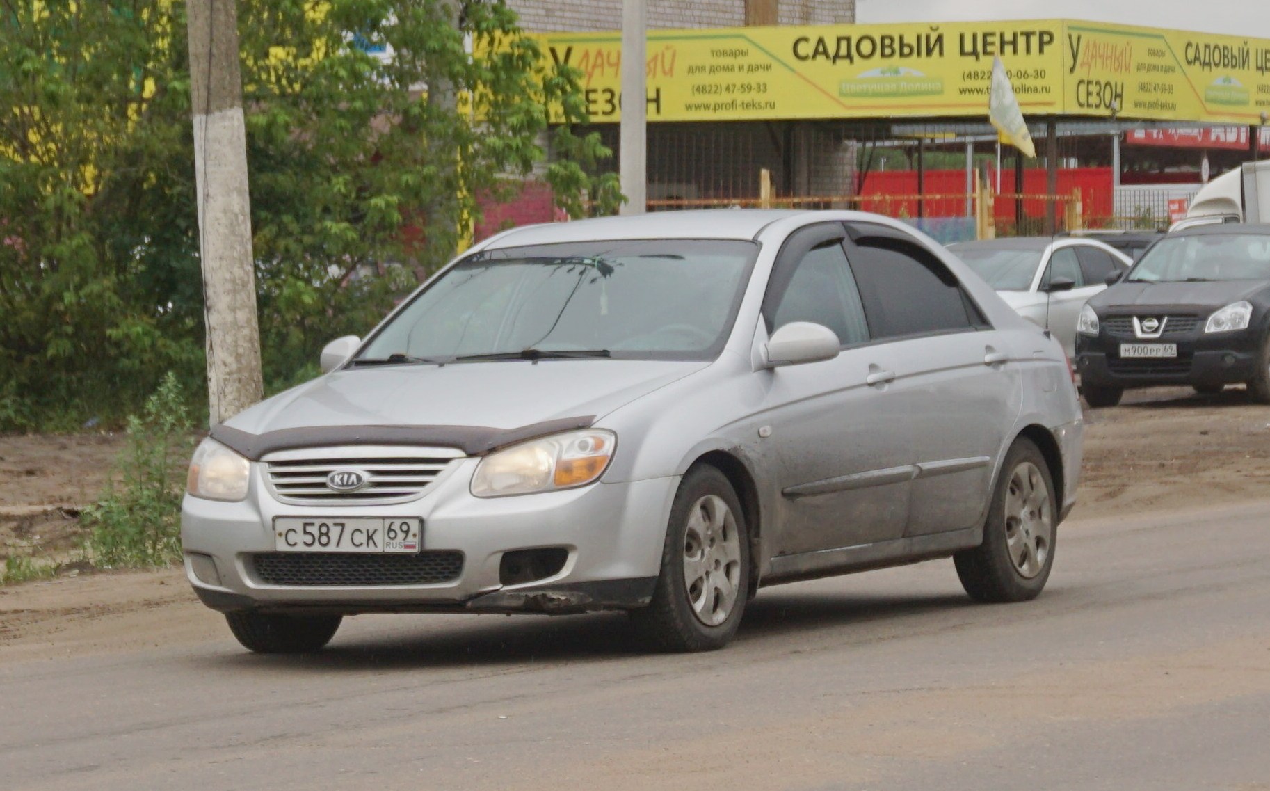 с 587 ск 69, Kia Cerato 1st gen Sedan (LD), 2004–2007 (–2009 for CN-market)