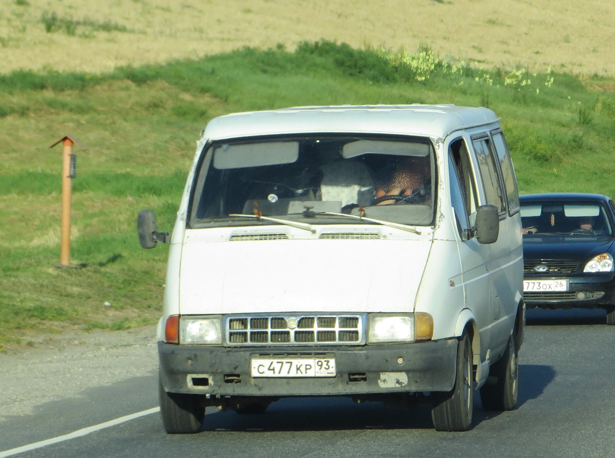 с 477 кр 93, GAZ Соболь (Sobol) 2217 Minibus, 1998–2003