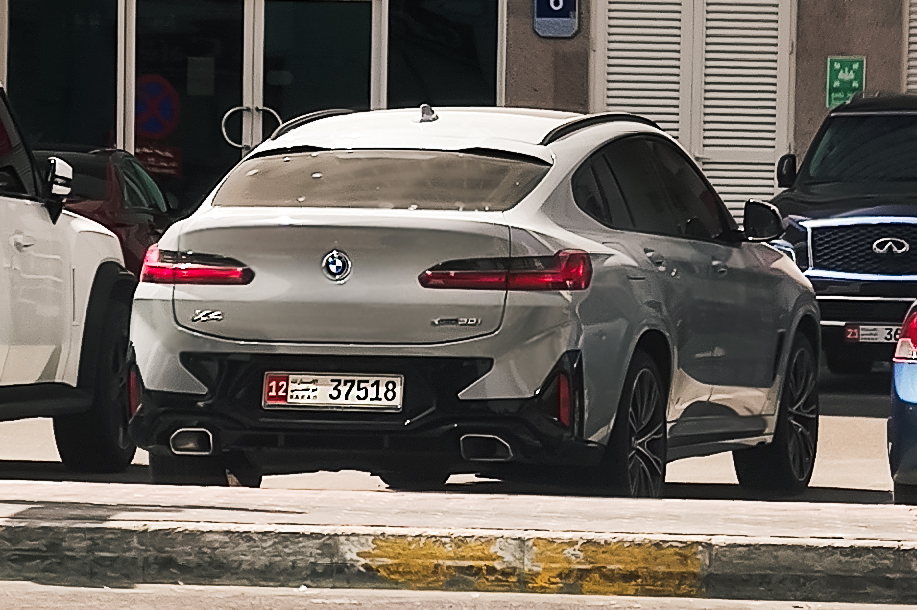 12 37518, BMW X4 2nd gen (G02), facelift, 2021–