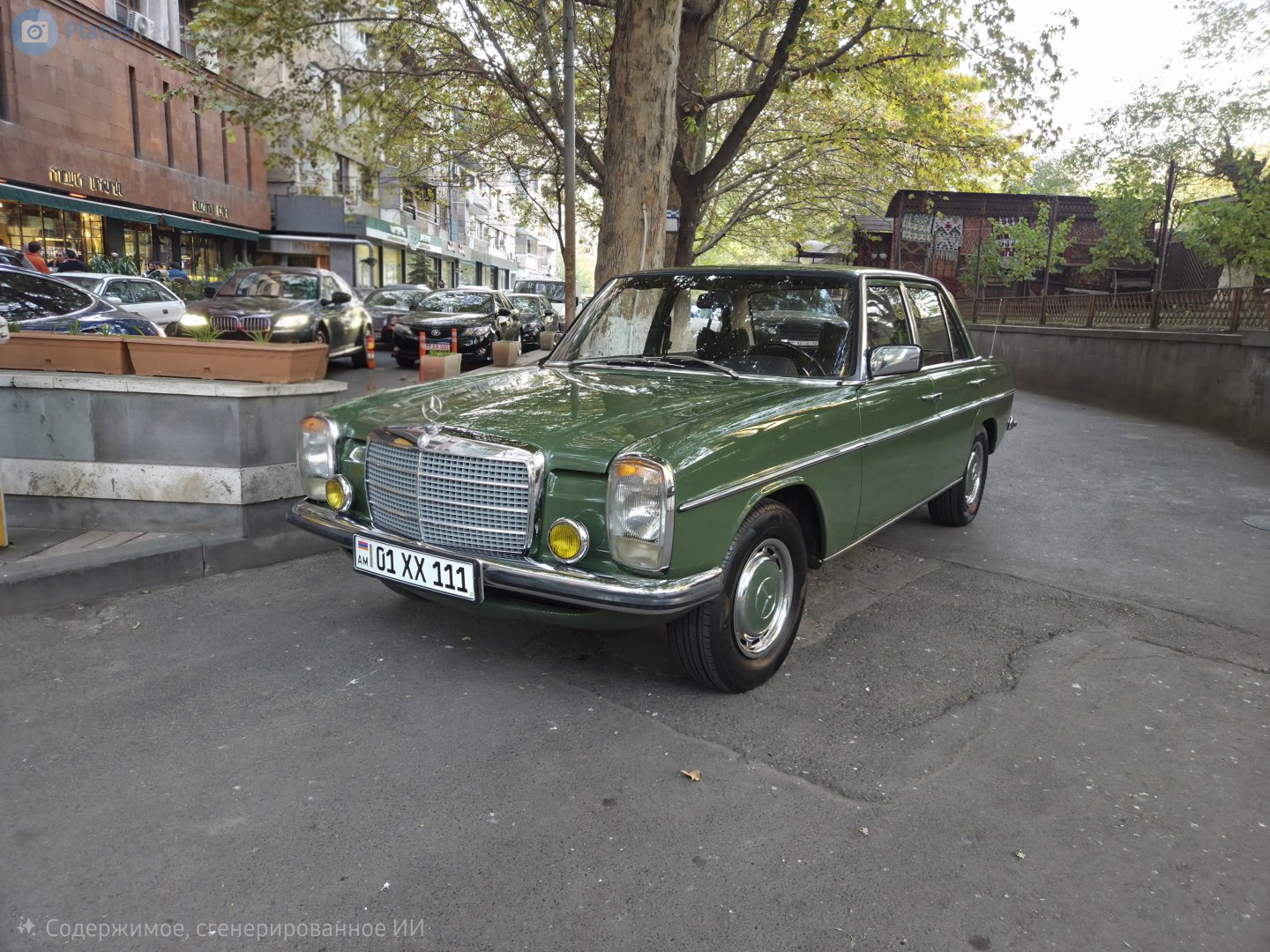 01 XX 111, Mercedes-Benz E-Klasse 200–280 Sedan (W114/W115), 1967­–1976